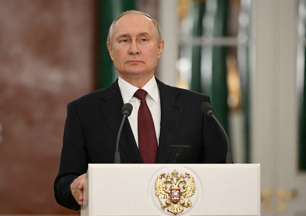  O Presidente da Rússia, Vladimir Putin